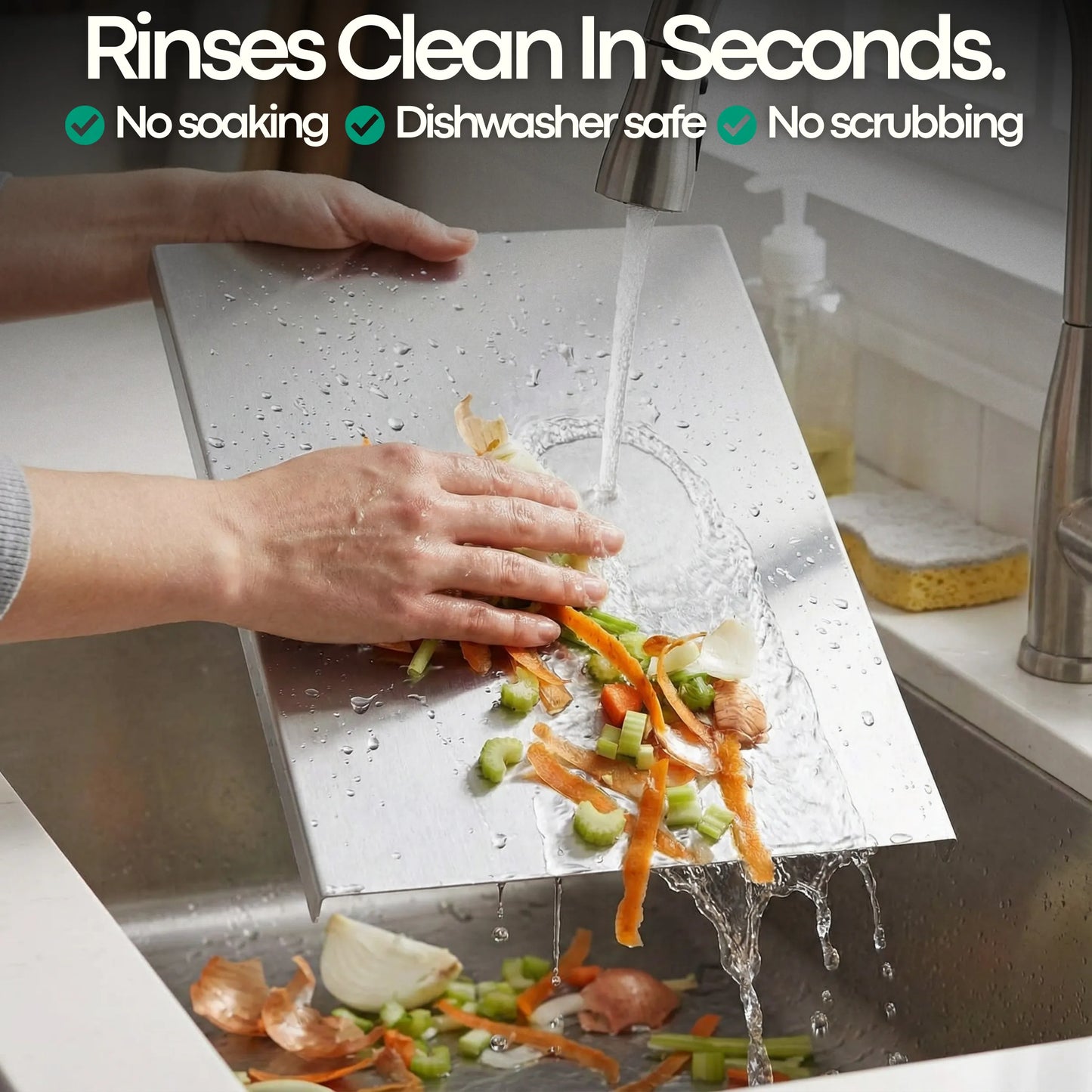 PurePrep Edge - Pure Stainless Steel Board